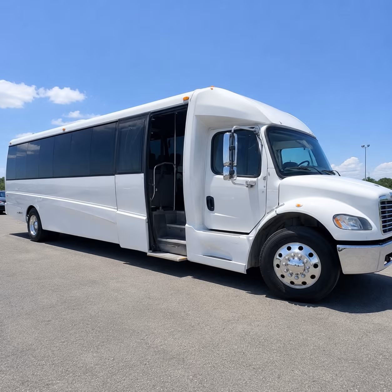 bridal party minibus rentals for getting ready day transportation in encinitas