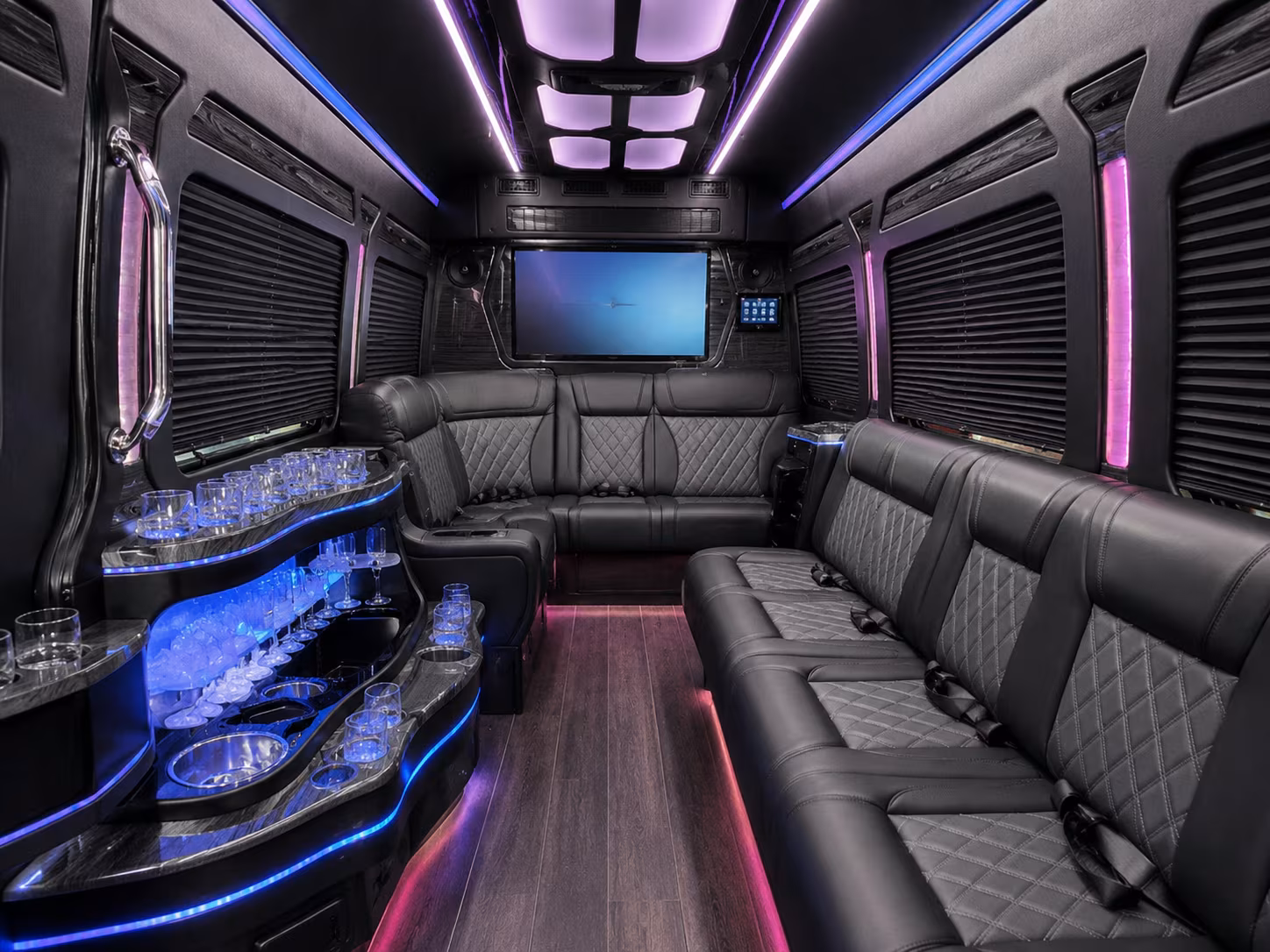 bus rentals for corporate team building and off site events along the coast
