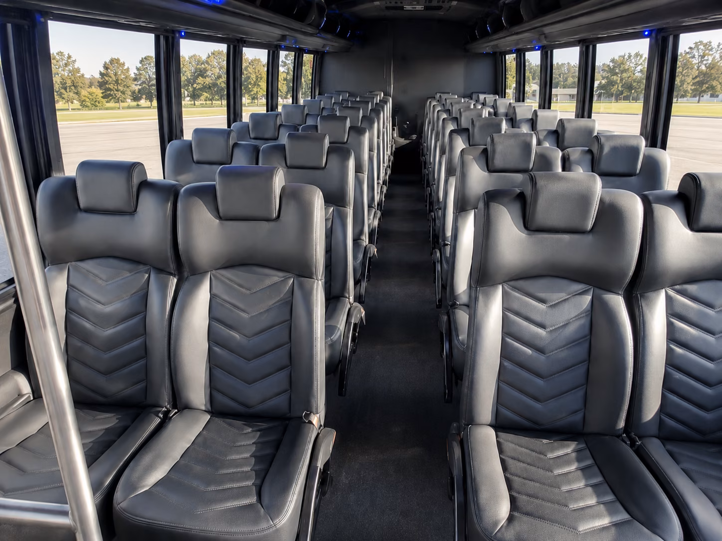 bus rentals for san diego airport wedding guest arrivals and departures