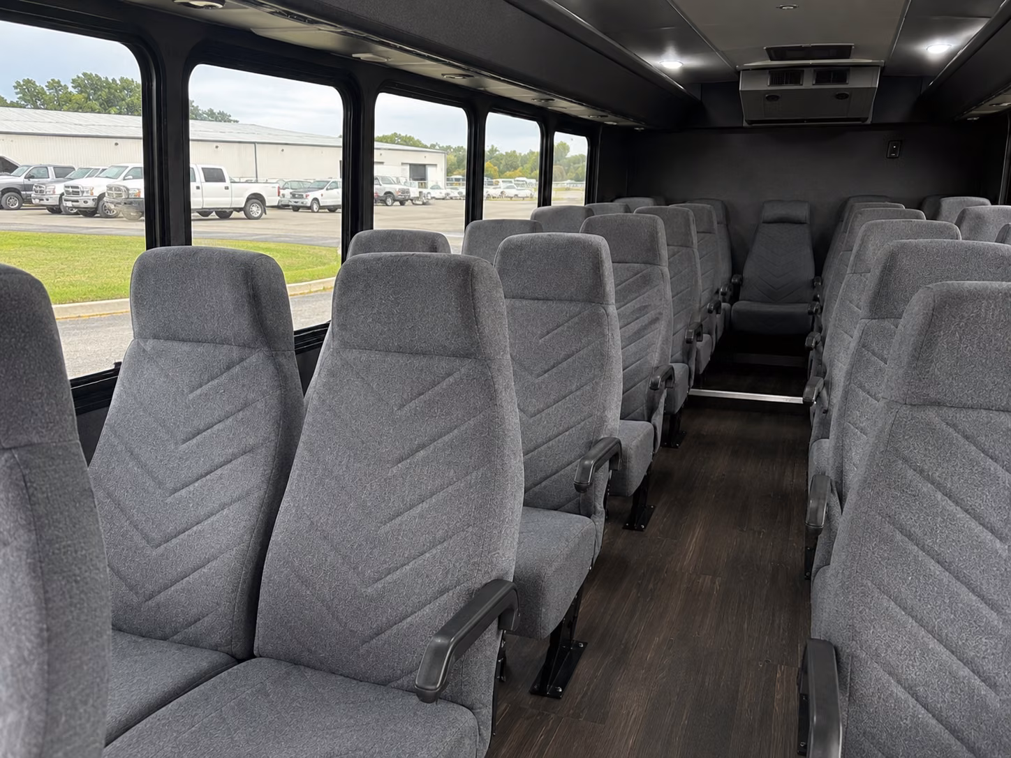 encinitas 18 passenger minibus inside