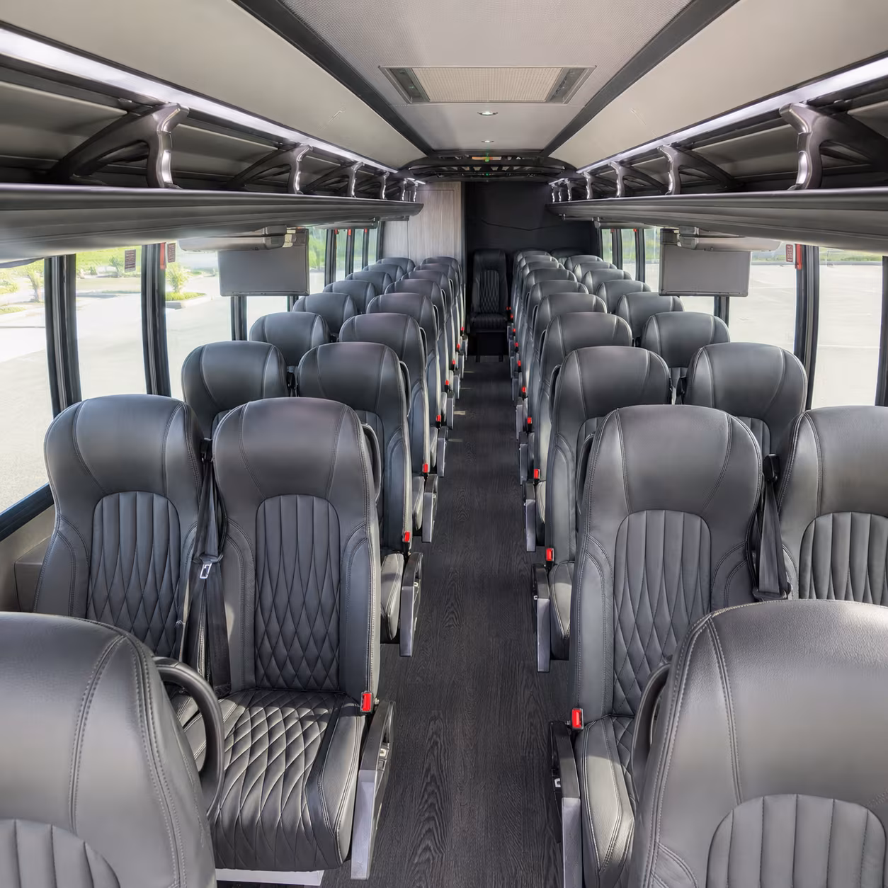 encinitas 28 passenger minibus inside