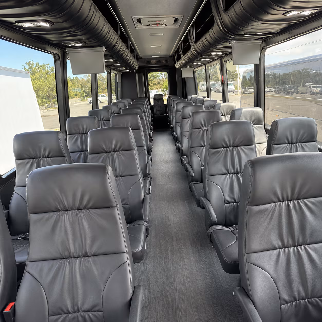 encinitas 30 passenger minibus interior