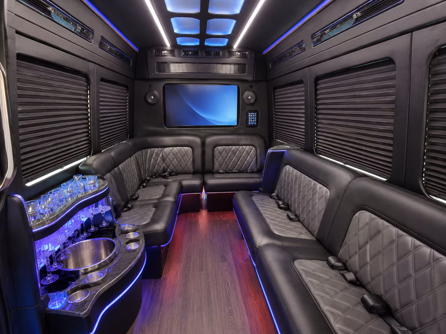 encinitas airport transportation onboard seating