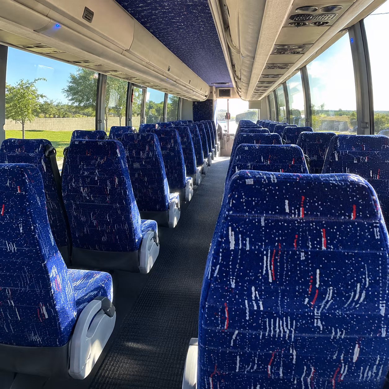 encinitas corporate event transportation onboard seating