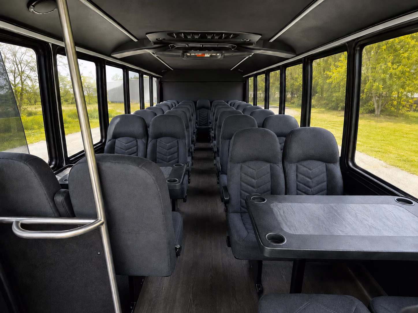 shuttle buses for encinitas wedding guests between hotels and venues